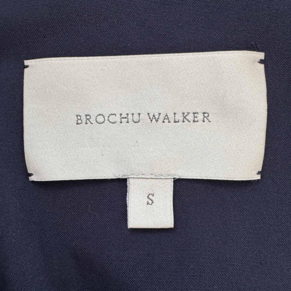 Brochu Walker Havana Mini Dress Small Navy Tiered Puff Sleeve Preppy Coastal - Picture 11 of 13